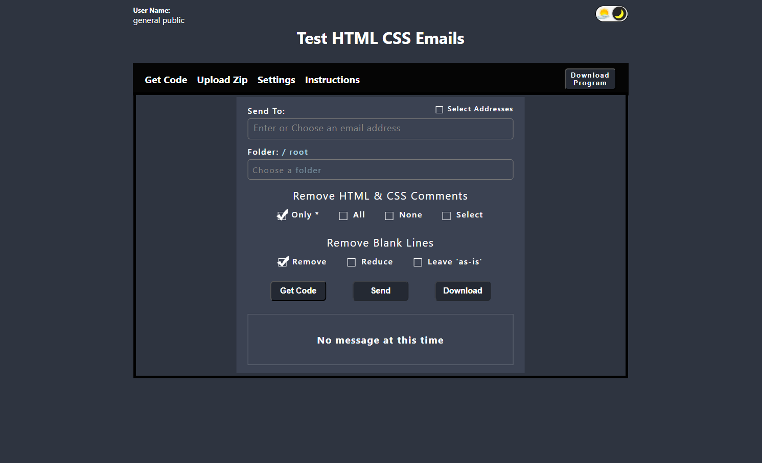 Run test_HTML_CSS_emails