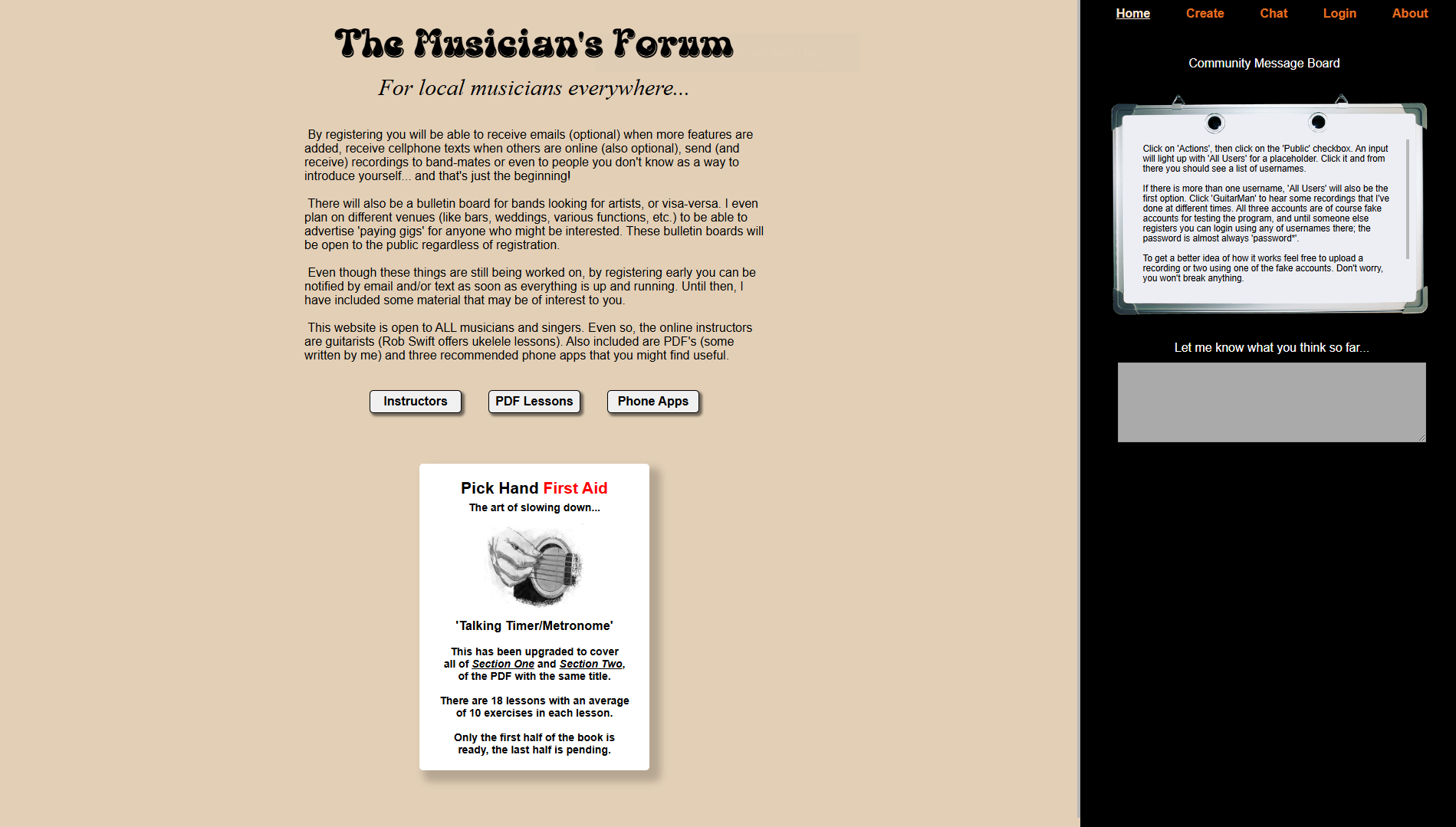 Run _musicians_forum