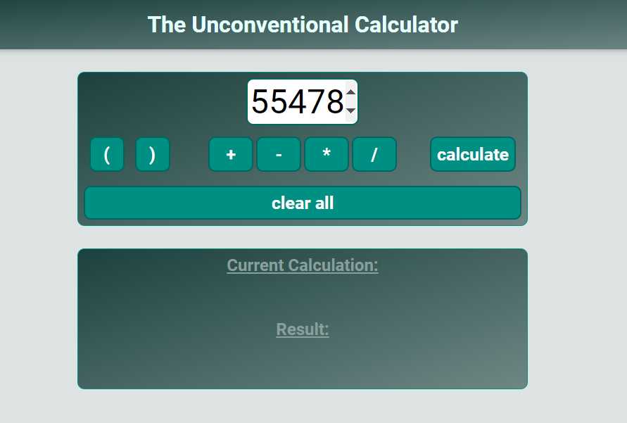 Run my_unconventional_calculator